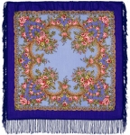 Павловопосадский платок «Вечерняя заря» (Арт. 1264-14)