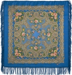 Павловопосадский платок «Озёрный край» (Арт. 1622-13)