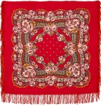Павловопосадский платок «Маков цвет» (Арт. 155-5)