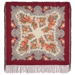 Павловопосадский платок «Румянец» (Арт. 1540-5)
