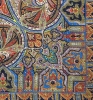 Павловопосадский платок «Шафран» (Арт. 1155-13)
