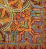 Павловопосадский платок «Шафран» (Арт. 1155-7)