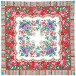 Павловопосадский платок «Алёнушка» (Арт. 1347-1)