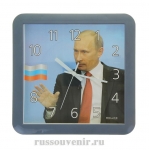 Часы настенные квадратные "Путин В.В."