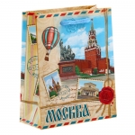 Пакет бумажный малый «Москва»