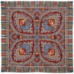 Павловопосадский платок «Аленький цветочек» (Арт. 797-4)